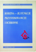 Rodzina jej funkcje przystosowawcze i ochronne