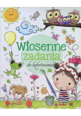 Wiosenne zadania do kolorowania