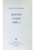 Legendy i fakty XVIII w.