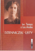 Św. Teresa z Los Andes Dzienniczek listy