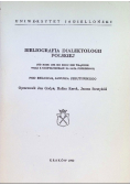 Bibliografia dialektologii polskiej