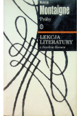 Próby Lekcja literatury z Józefem Henem