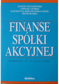 Finanse spółki akcyjnej
