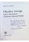 Okolice trwogi Lęk w literaturze i kulturze dawnej Polski