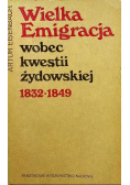 Wielka emigracja wobec kwestii żydowskiej