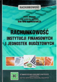 Rachunkowość instytucji finansowych i jednostek budżetowych