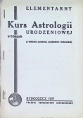 Elementarny kurs astrologii urodzeniowej, 1937 r.