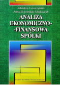 Analiza ekonomiczno finansowa spółki