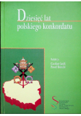 Dziesięć lat polskiego konkordatu