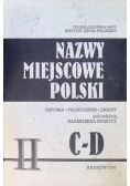 Nazwy miejscowe Polski Tom II C - D