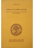 Obraz słowo znak