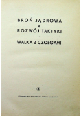 Broń jądrowa a rozwój taktyki Walka z czołgami