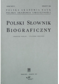 Polski słownik biograficzny Zeszyt 184