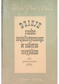 Dzieje ruchu socjalistycznego w zaborze rosyjskim