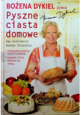 Bożena Dykiel poleca pyszne ciasta domowe