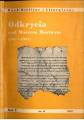 Odkrycia nad Morzem Martwym (1947-1957) Nr 6 / 57