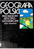 Geografia Polski Mezoregiony fizyczno geograficzne