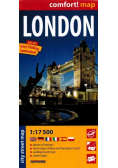 London city street map 1:17 500