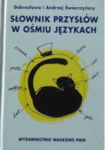 Słownik przysłów w ośmiu językach