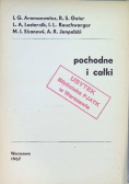 Pochodne i całki