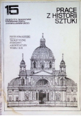 Prace z historii sztuki Zeszyt 15