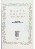 Mszał Niedzielny i świąteczny