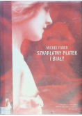 Szkarłaty płatek i biały