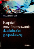 Kapitał oraz finansowanie działalności gospodarczej