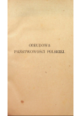 Odbudowa państwowości polskiej 1924 r