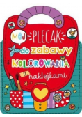 Mój plecak do zabawy i kolorowania z naklejkami