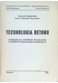 Technologia Betony 1946 r.