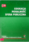 Edukacja Moralność Sfera publiczna