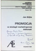 Promocja w strategii marketingowej biblioteka