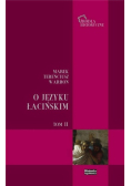 O języku łacińskim Tom 2