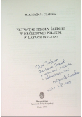 Prywatne szkoły średnie w Królestwie Polskim