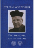 Pro memoria Tom 3 1953-1956