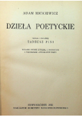 Dzieła poetyckie 1935 r.