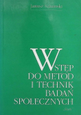 Wstęp do metod i techniki badań społecznych