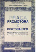 Praca promotora z doktorantem