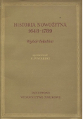Historia nowożytna 1648 do 1789