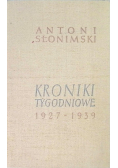 Kroniki tygodniowe 1927-1939