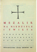 Mszalik na niedziele i święta
