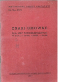 Znaki umowne dla map topograficznych