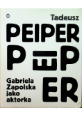 Gabriela Zapolska jako aktorka