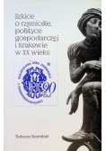 Szkice o rzemiośle polityce gospodarczej i Krakowie w XX wieku