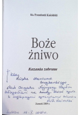 Boże żniwo kazania zebrane