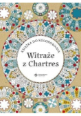 Witraże z Chartres. Książka do kolorowania
