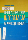 Metody zarządzania informacją w przedsiębiorstwie
