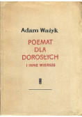 Poemat dla dorosłych i inne wiersze