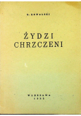 Żydzi chrzczeni, 1935 r.